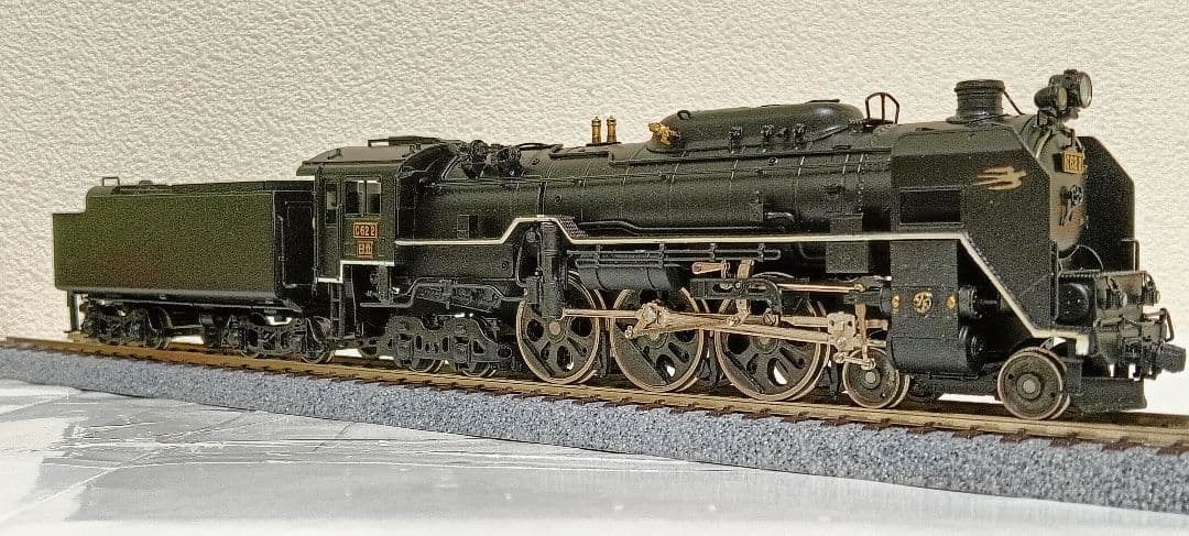 HOゲージ 天賞堂 Ｃ622号機蒸気機関車、No;491、メンテナンス済