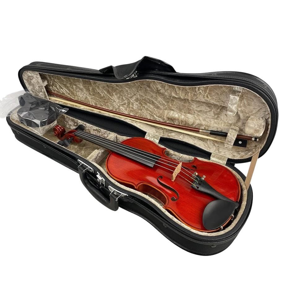 極美品●鈴木バイオリン● No.330 1/2 2008年製 極艶虎杢 上位