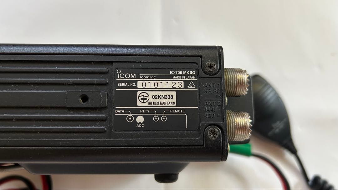 その他 ICOM IC-706MK2G