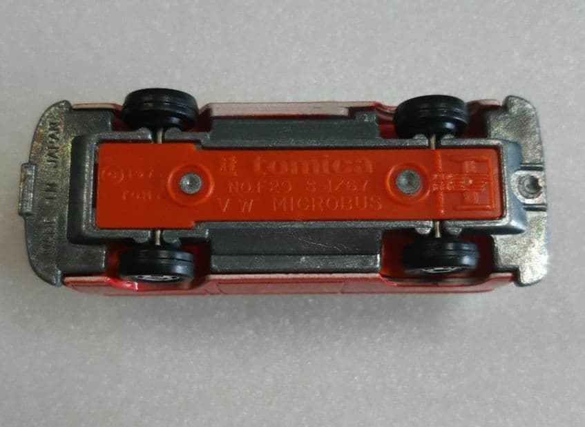 トミカ 外国車シリーズ F29 フォルクスワーゲン マイクロバス TOMY