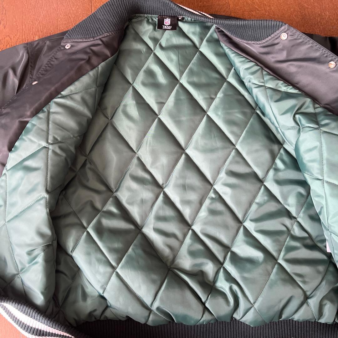 NFL Green Bay Packers サテンジャケット Mサイズ