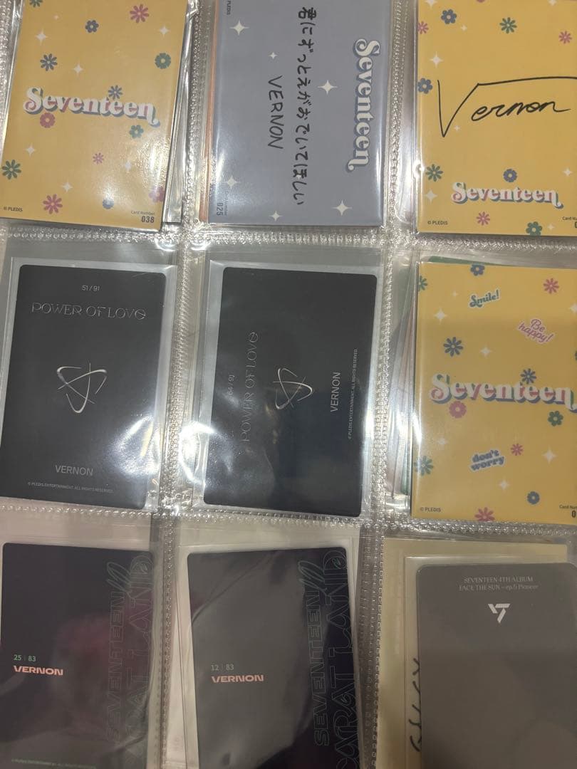 SEVENTEEN バーノン トレカ