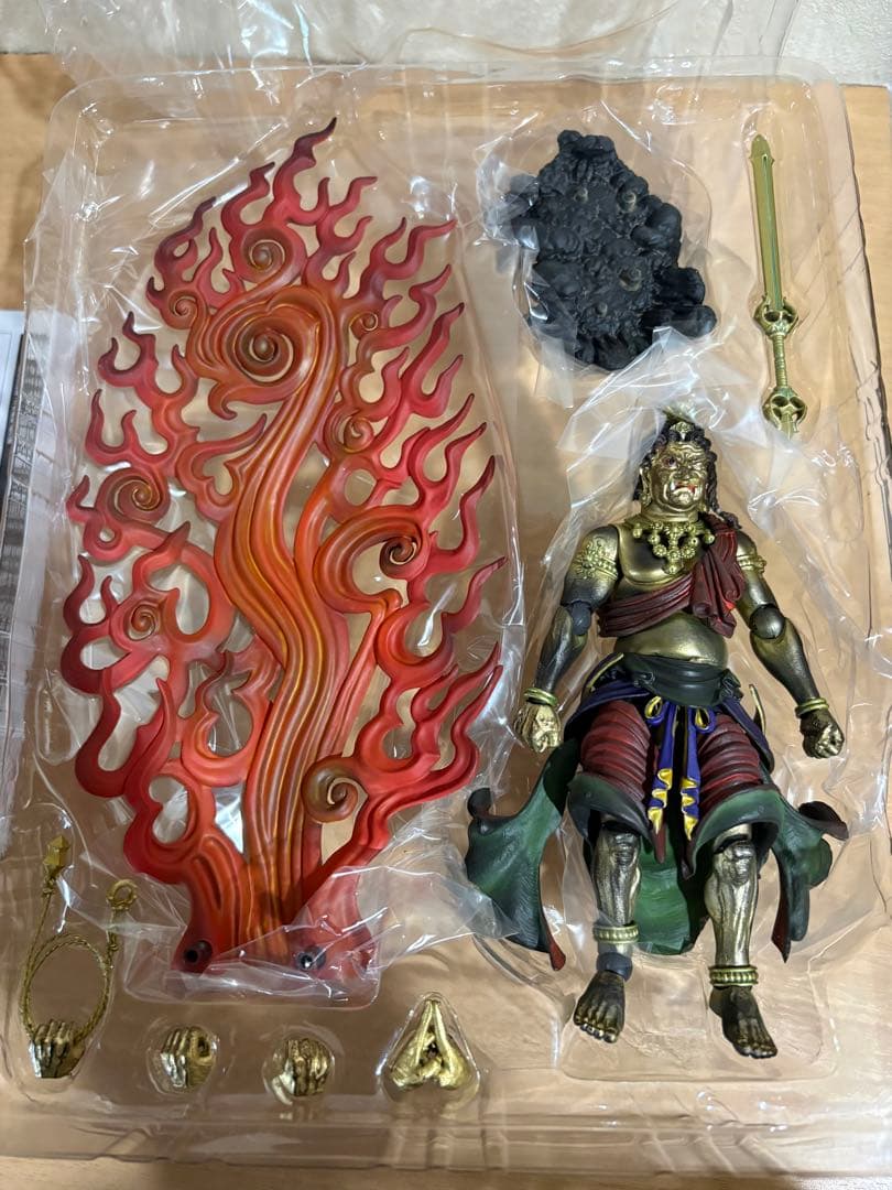 海洋堂 タケヤ式自在置物 不動明王 黄不動 10451251014