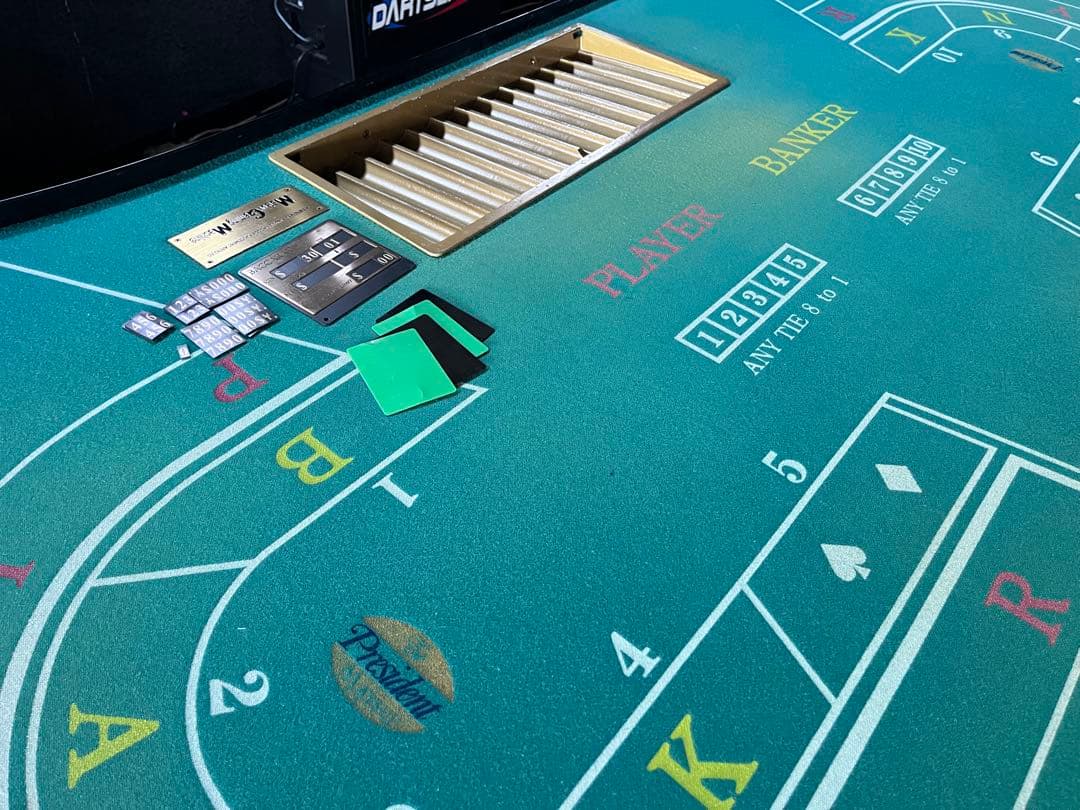 テ*ダ様 MGM製バカラテーブル