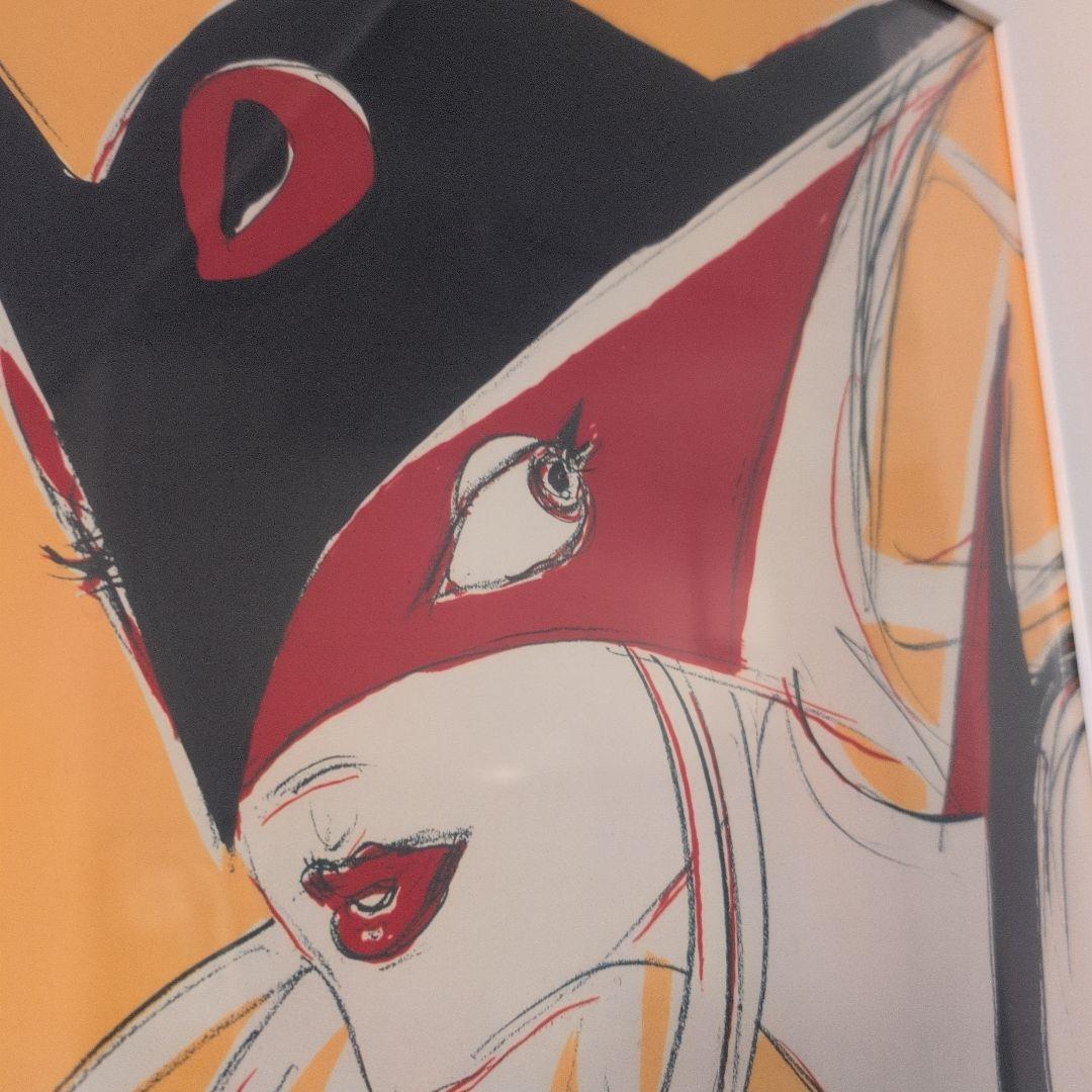 天野喜孝 ドロンジョ A2 ポスター フレーム付き