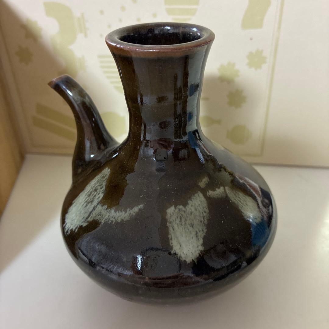 一勝地焼　酒器揃　十代目成田勝人作