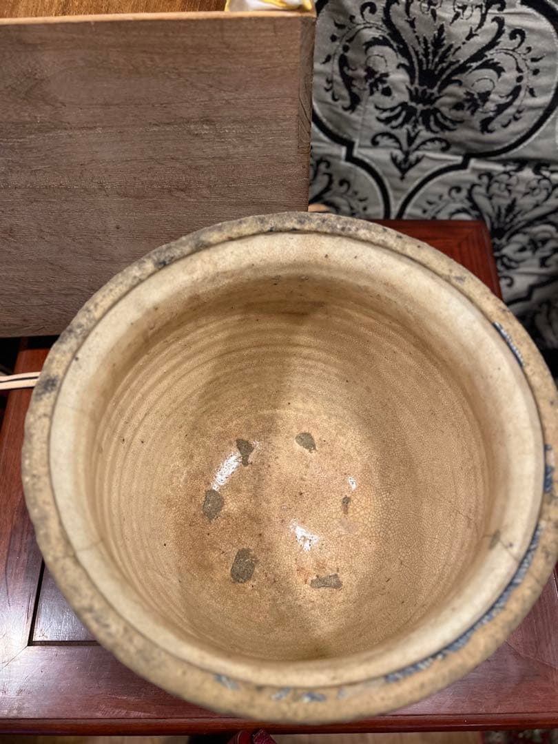 希少　レトロ　瀬戸染付丸鉢　瀬戸鉢　鉢　Japanesetraditional