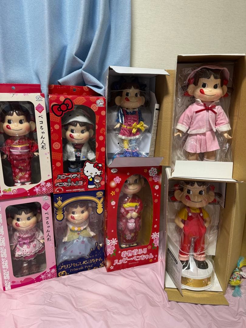 ペコちゃん人形10点セット