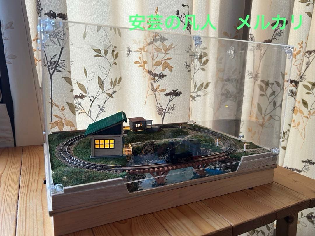 AYAHOナローレイアウト7 湖畔の風景アクリルケース付き