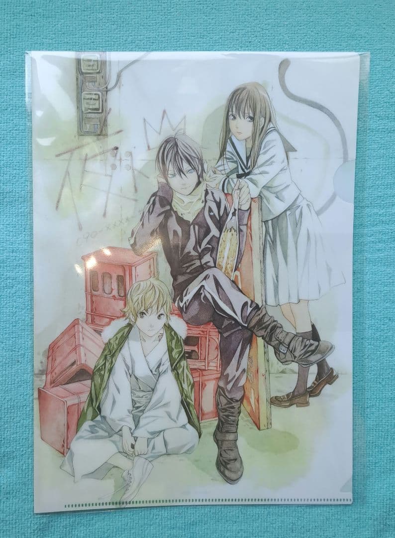 ノラガミ　まるくじ　アクリルボード　クリアファイル　計3点　夜ト　ひより　雪音