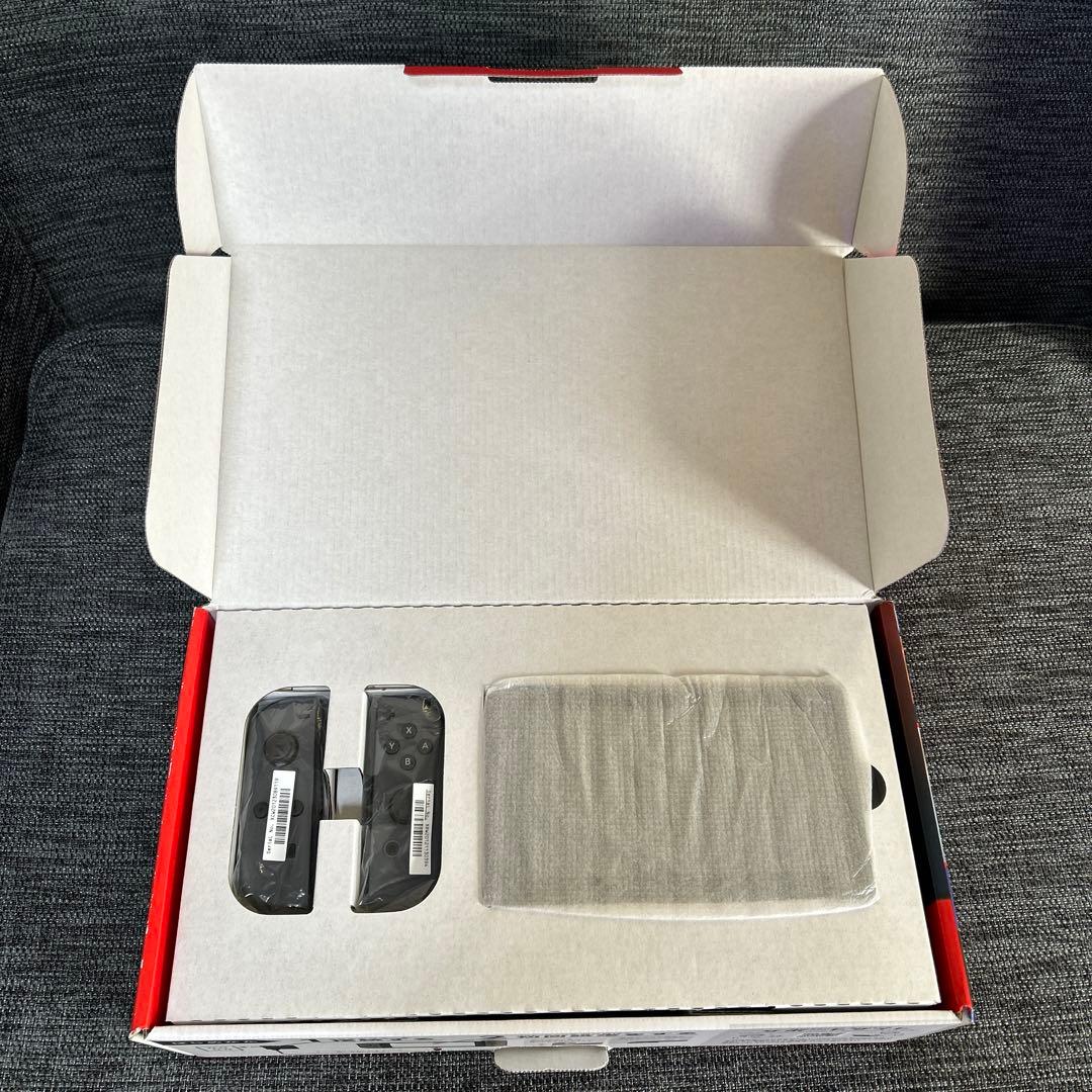 Nintendo Switch 本体 グレー バッテリー強化版 付属品完備
