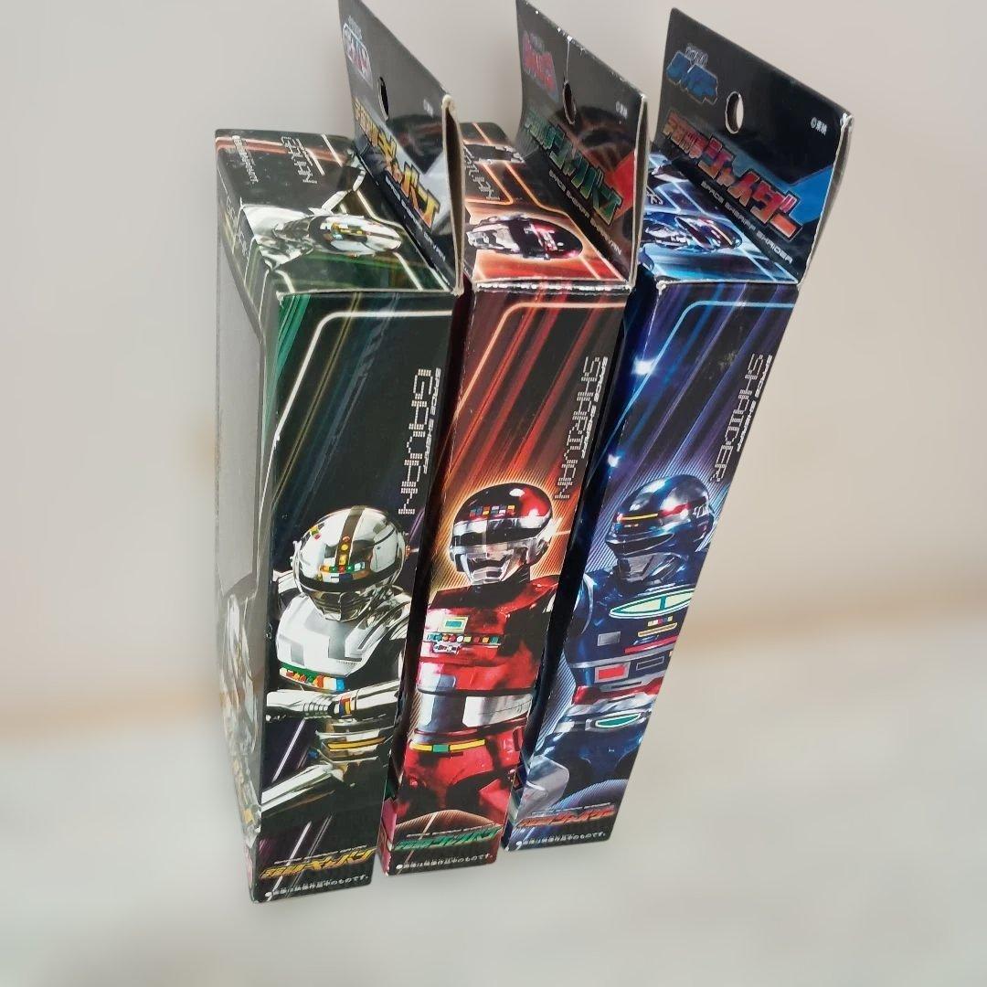 宇宙刑事ギャバン・シャリバン・シャイダー 3体セット・箱