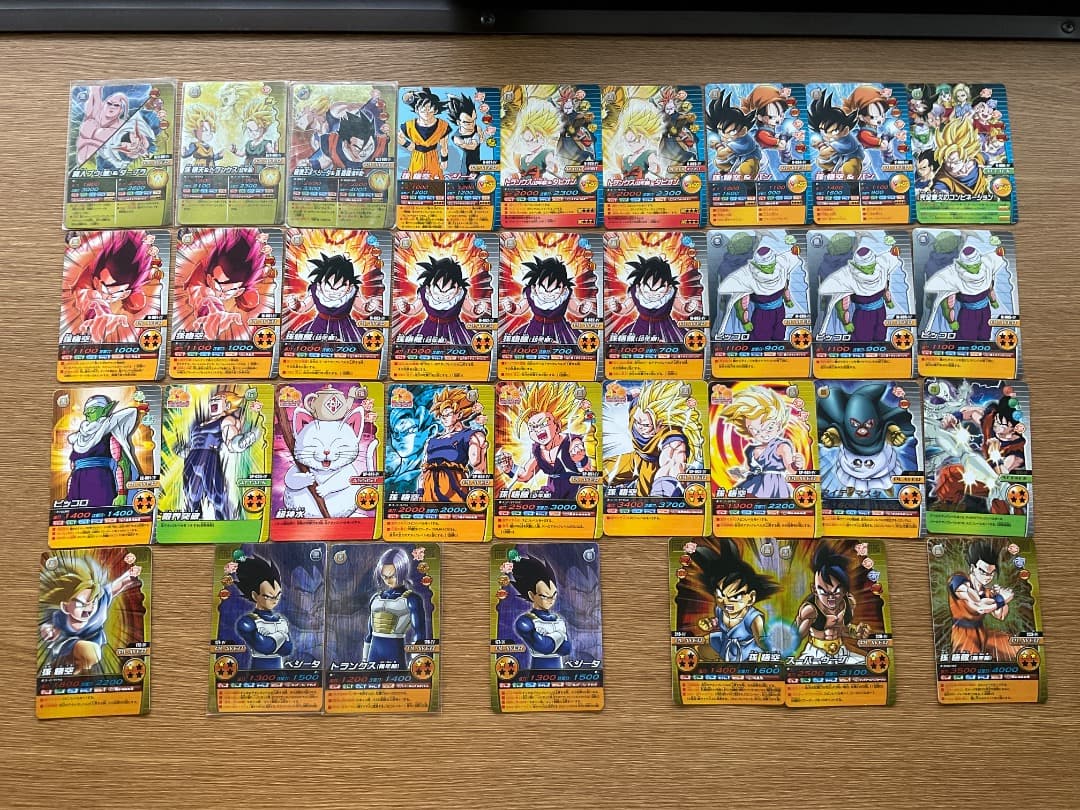 ☆バラ売り可能☆ データカードダス・W爆裂インパクト ★ドラゴンボール カード