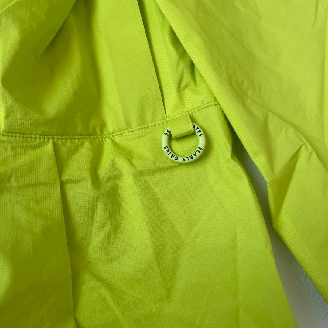 未使用　タグ付　パーリーゲイツ　ゴルフ　レインウェア イエロー 収納袋付