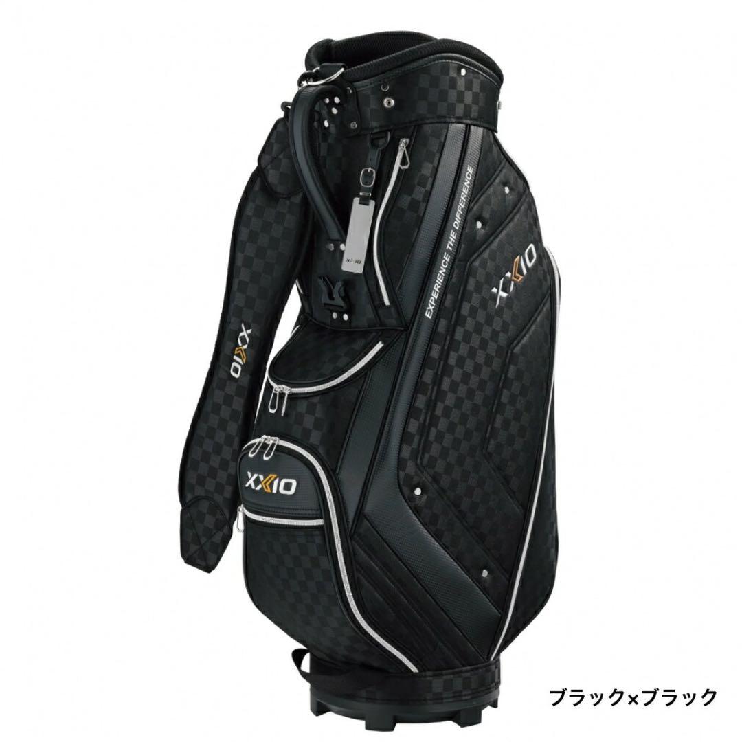 【新品】ゼクシオ XXIO GGC-X142 ゴルフバッグ ブラック