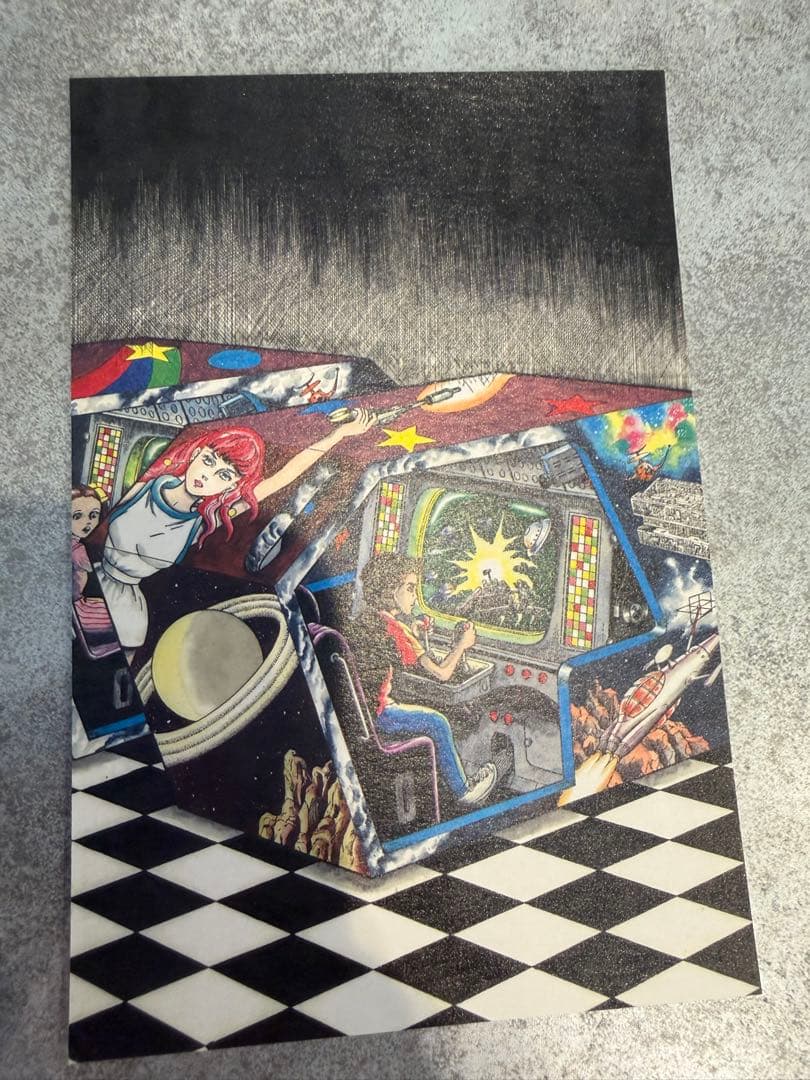 楳図かずお大美術展 オロチ 漂流教室 キャンパスアート