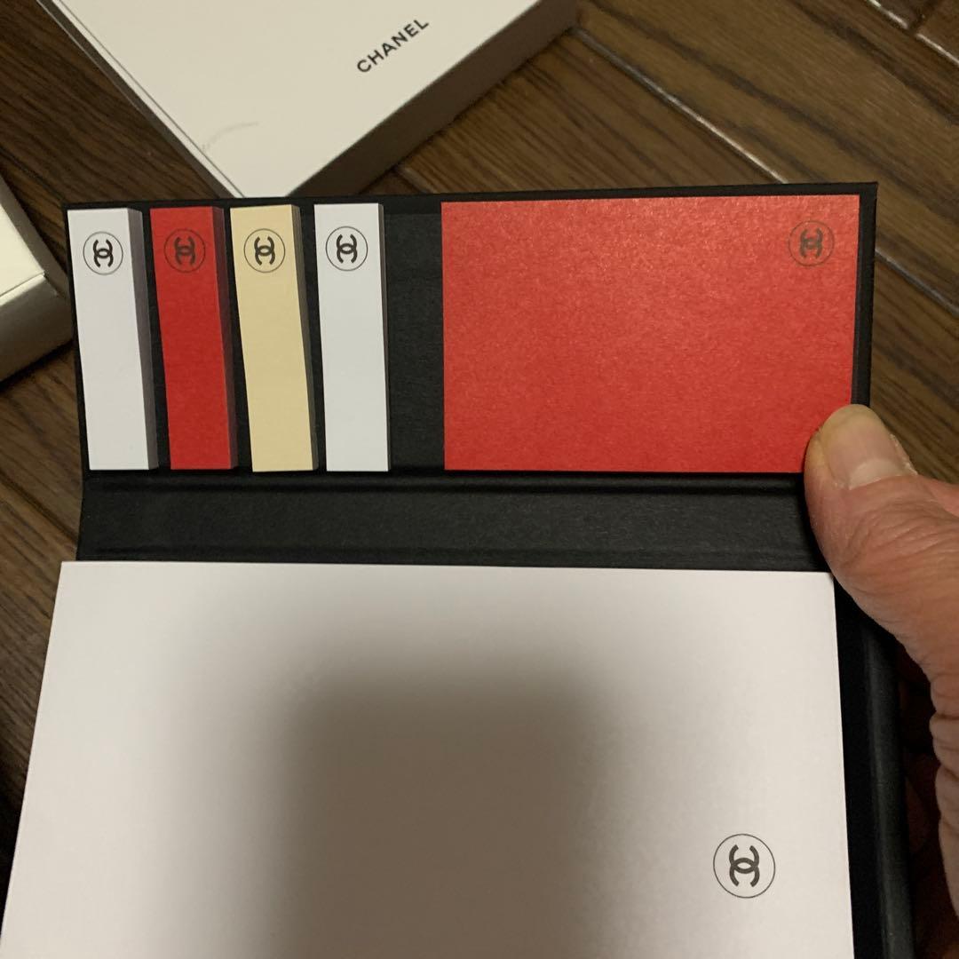 CHANEL シャネルビューティー　ノベルティ　付箋セット