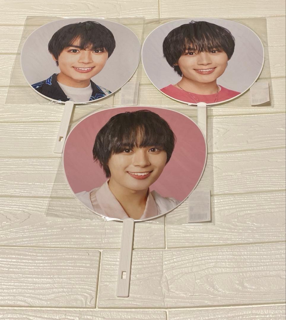 なにわ男子　大西流星　ハンガー うちわ　セット　18点