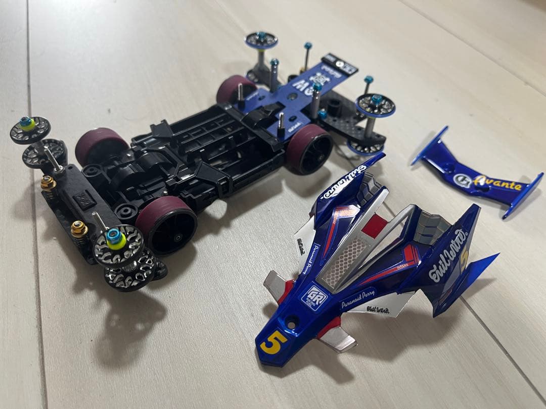 ホロライブ　ミニ四駆MSフレキカスタムマシン