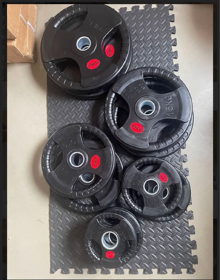 バーベルプレート　セット