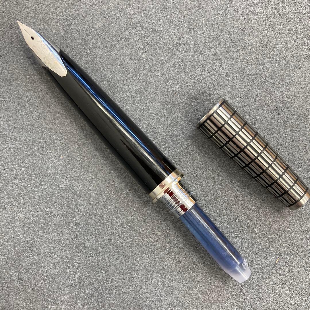 PILOT パイロットELITE エリート 万年筆 格子柄18K 750 / F