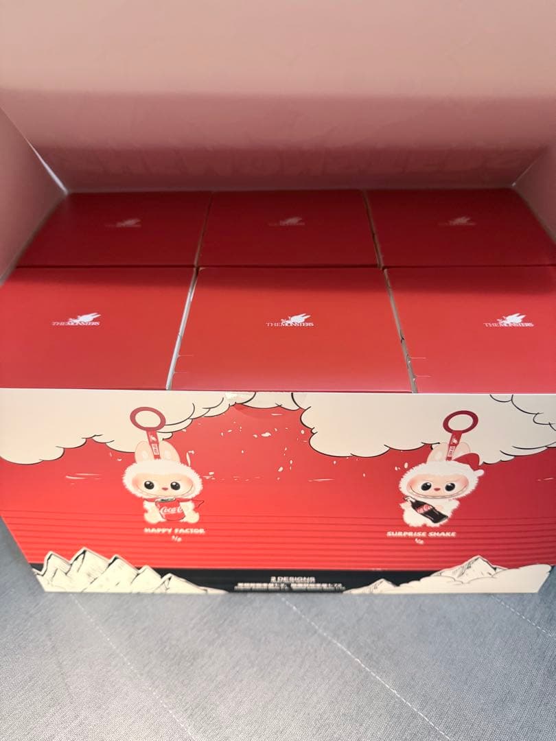 Labubu ラブブ　コカコーラ　Coca Cola ぬいぐるみ 国内正規品2点