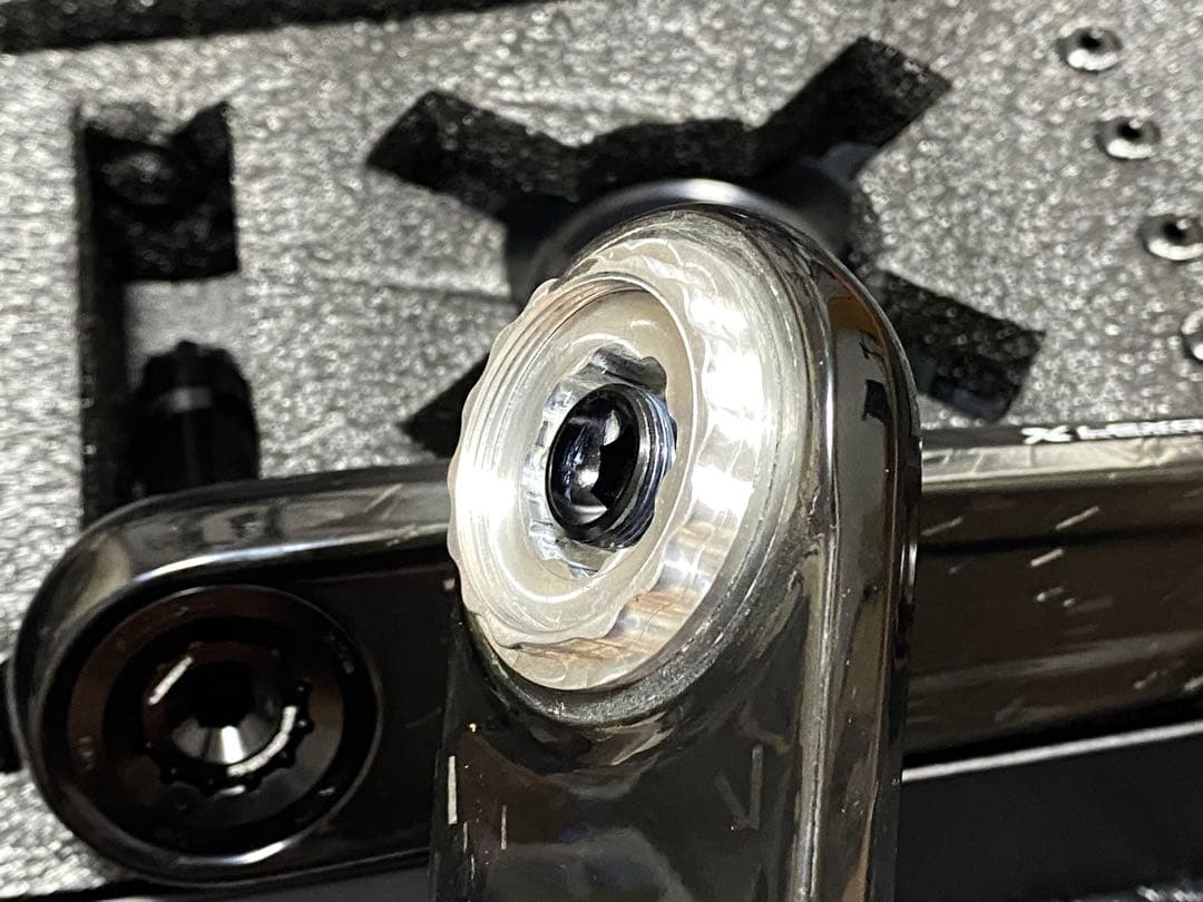 【未使用】RYET LEXON R2 カーボンクランク 24mm 165ミリ