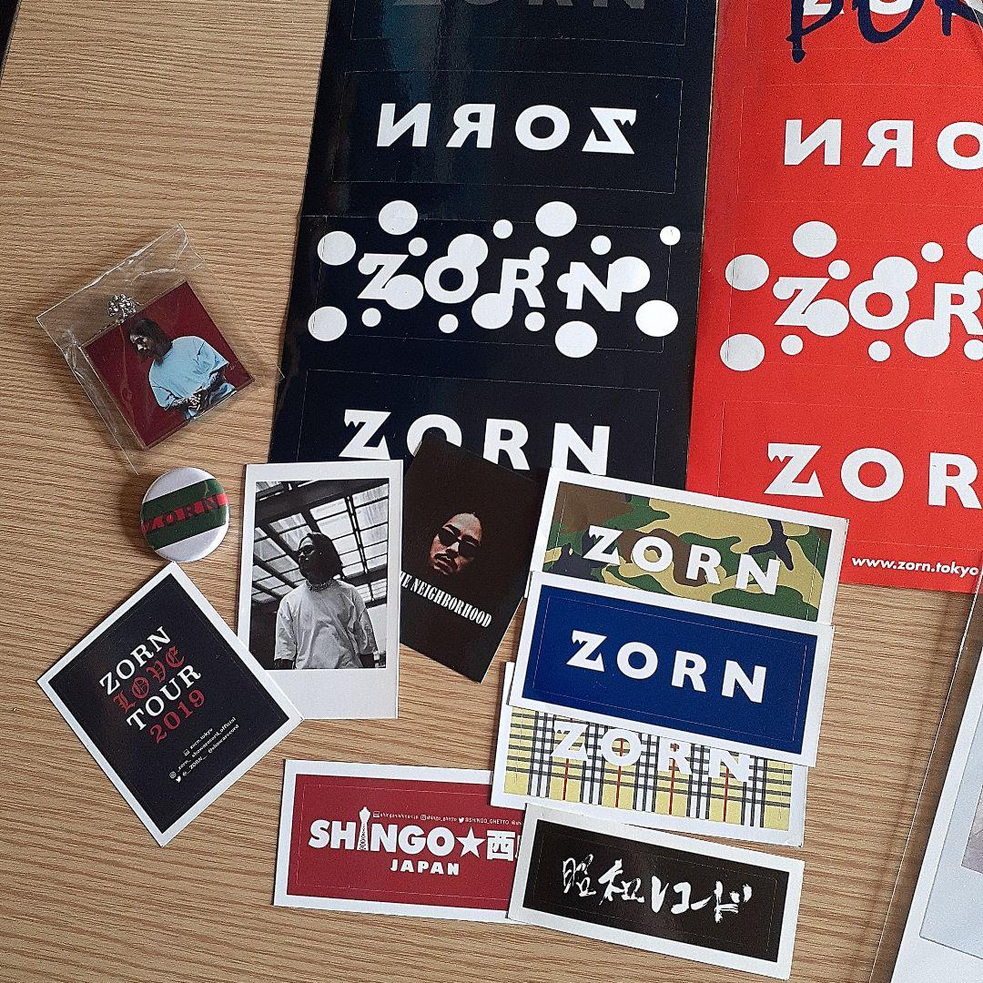 ZORN ステッカー、ポストカード