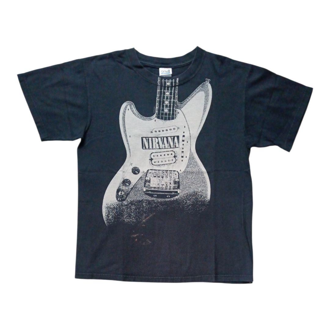 2005年製 NIRVANA ニルバーナ ギター Tシャツ サイズM