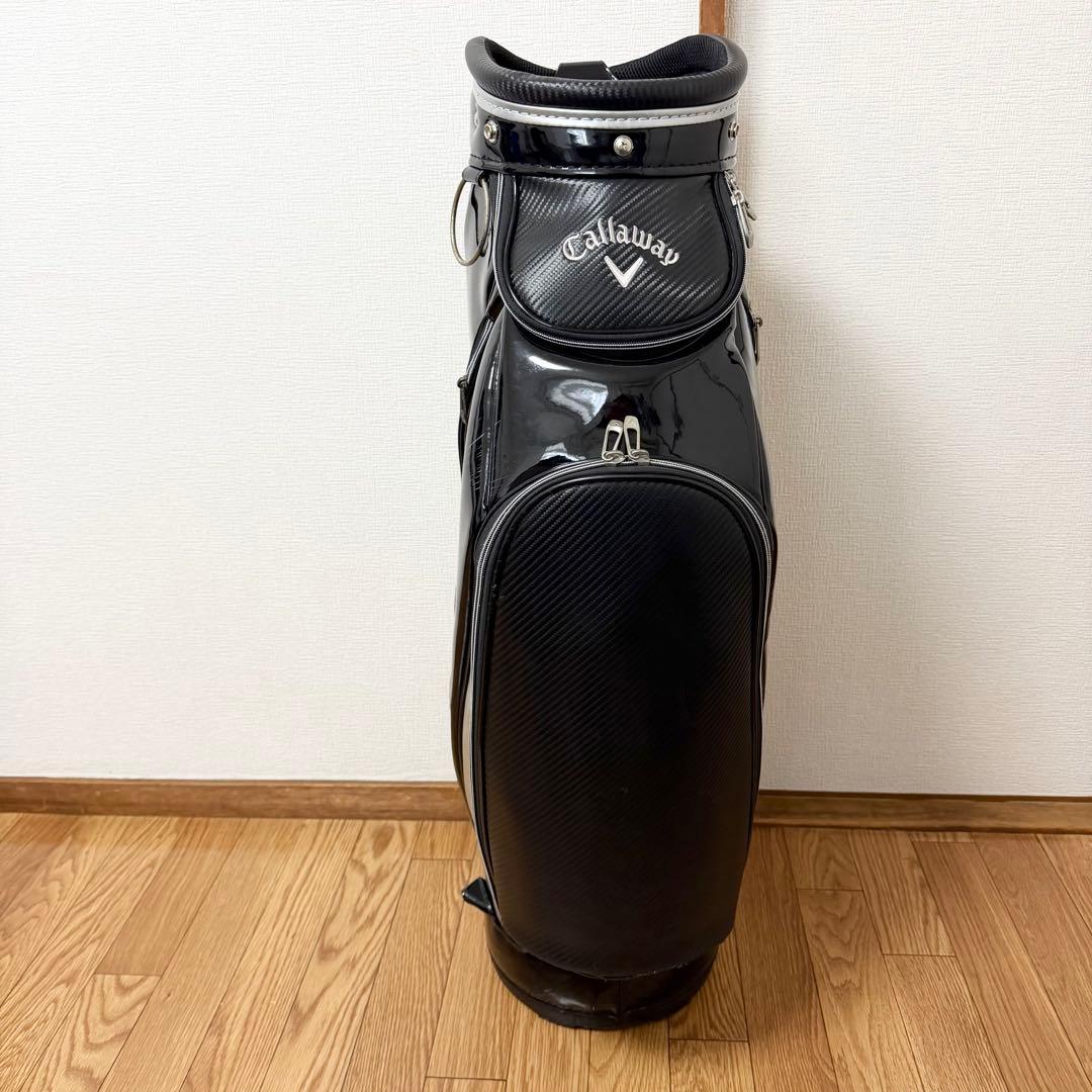 Callaway エナメル製 キャディバッグ 送料無料