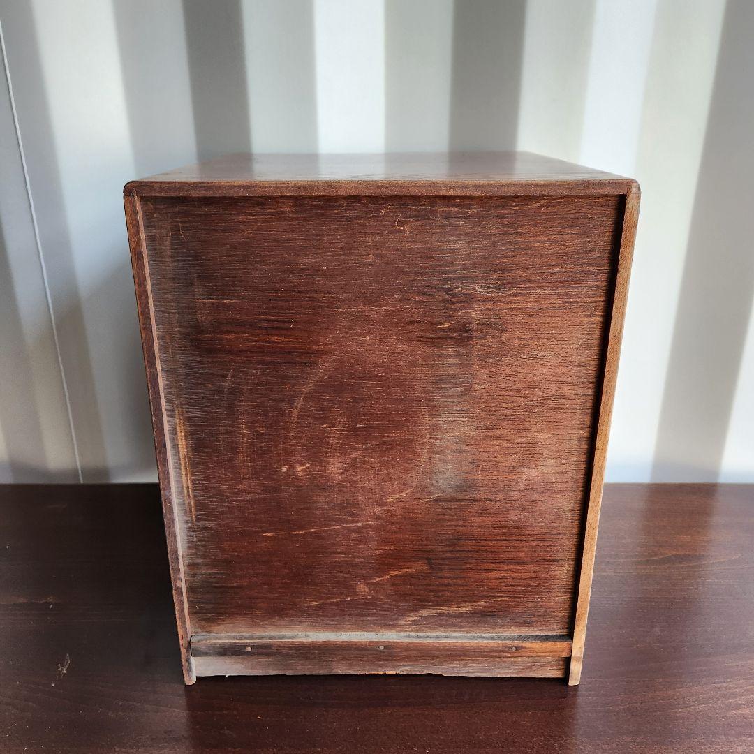 ジャパンヴィンテージ　 木製 5段小引き出し 小物入れ レターケース　チェスト