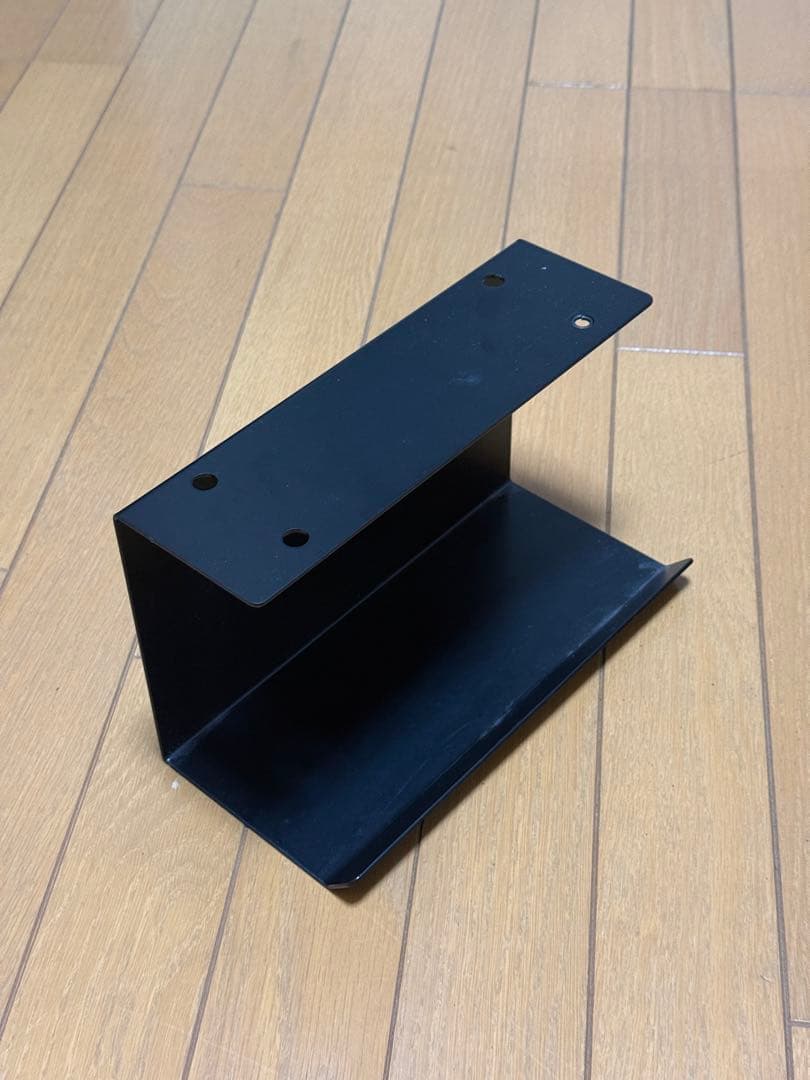 Kanademono テーブル脚 配線孔付 アイアンスマートトレイ付属