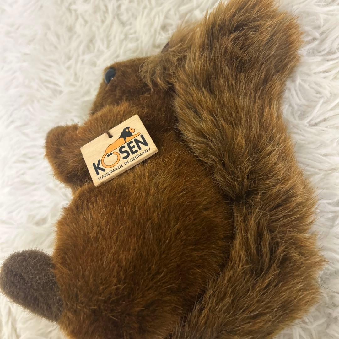 【極美品】タグ付き　KOSEN ケーセン りす ２３㎝　参考定価23,650円