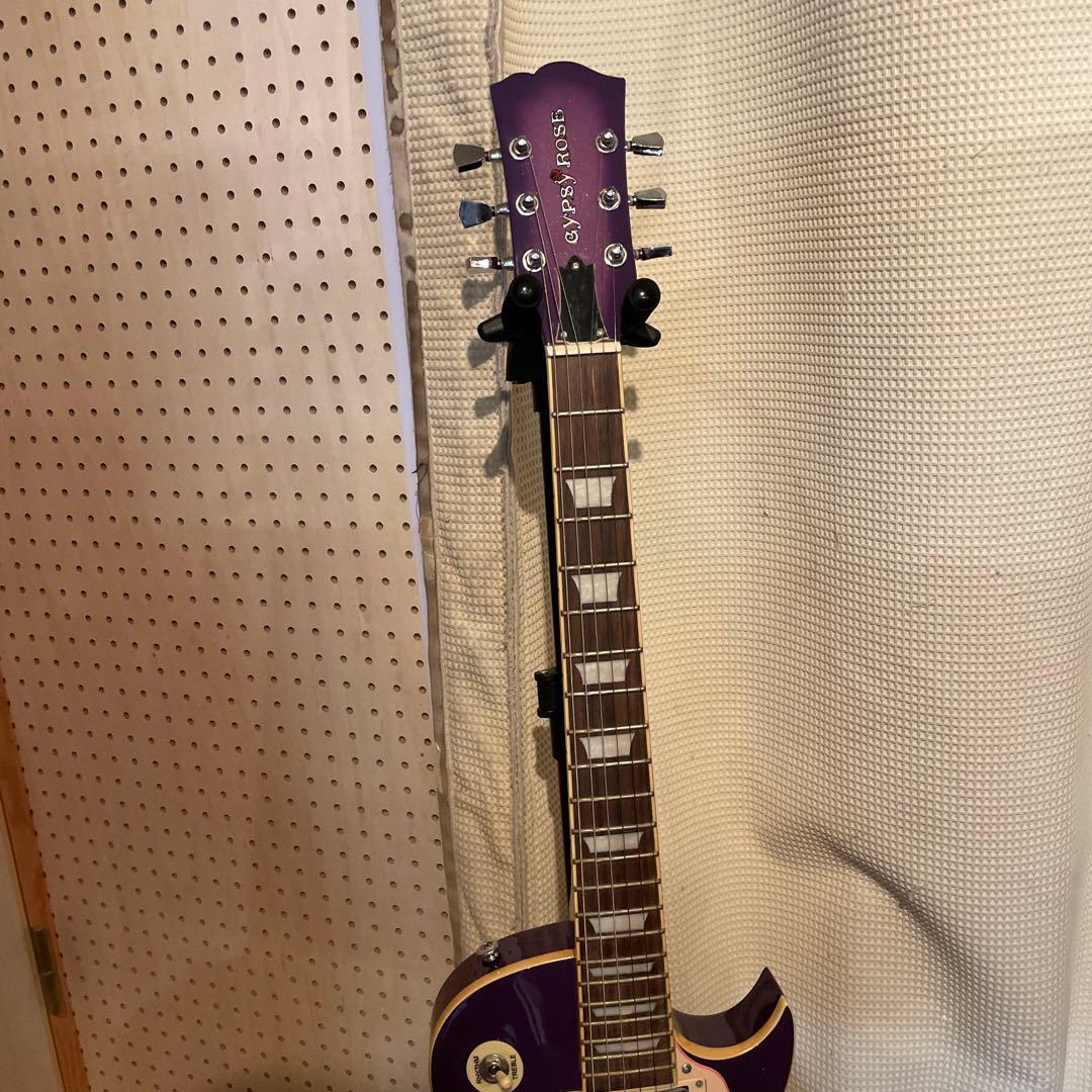 Gypsy Rose レスポール エレキギター パープル