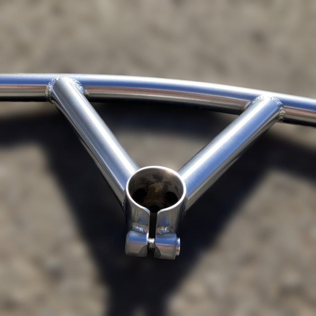 FAIRWEATHER bullmoose bar (silver) ハンドル