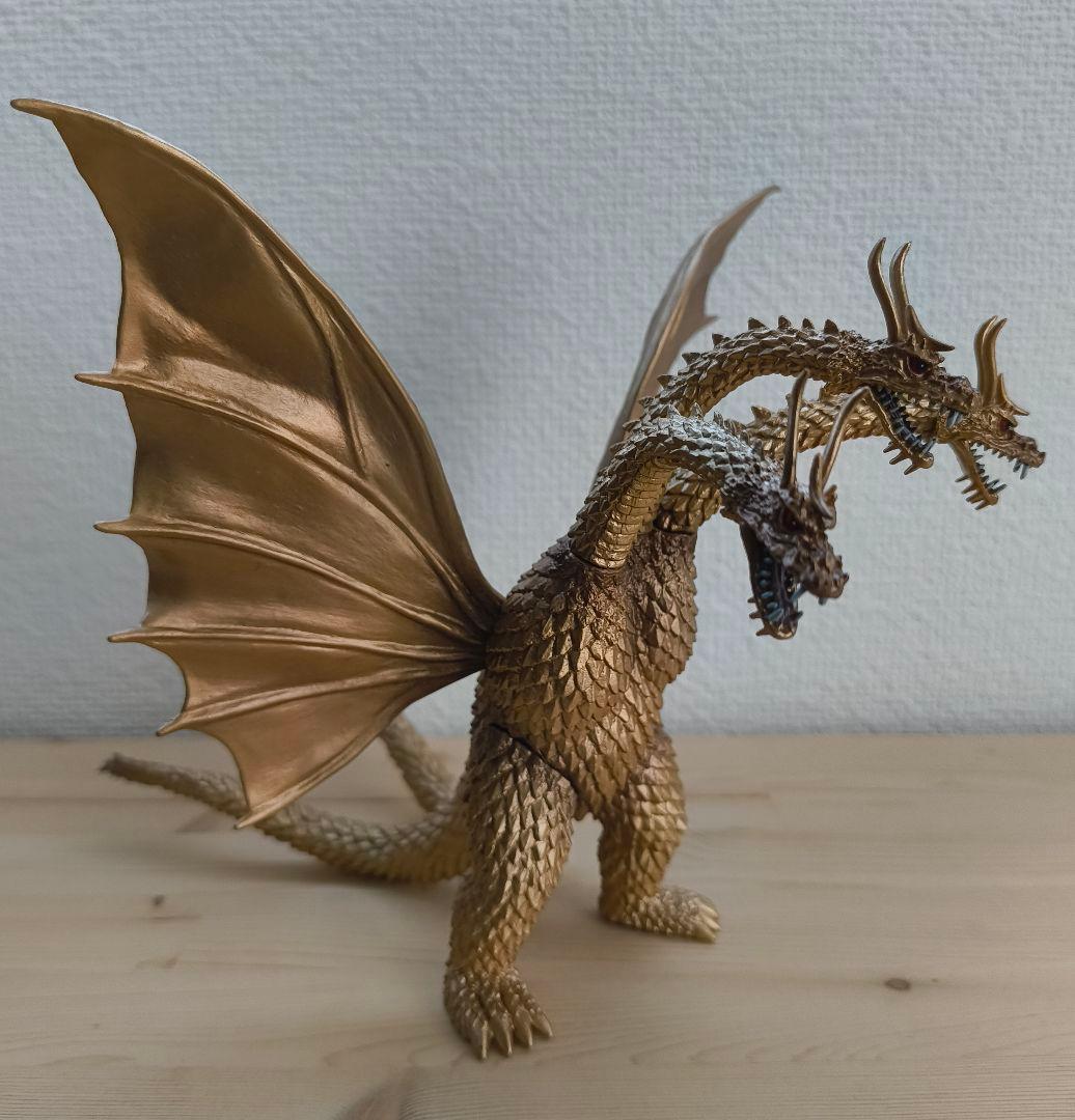 未接着 東宝怪獣コレクション　デアゴスティーニ　フィギュア キングギドラ 3種