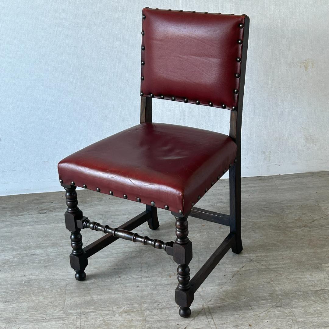 イギリス アンティーク家具 ダイニング チェア 1930年頃 859A2
