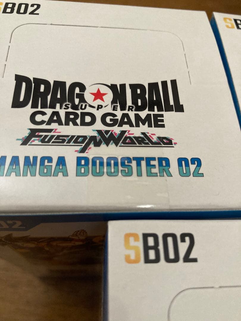 フュージョンワールド　MANGA BOOSTER02テープ付き新品未開封3BOX