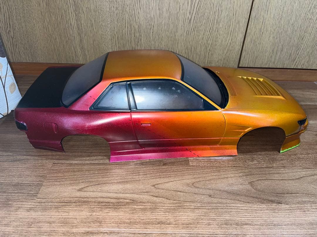 アディクション NISSAN S13シルビア D-MAX ボディーのみ　ラジコン