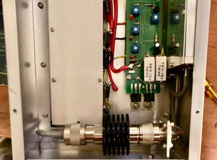 2400MHz帯自作アンプ