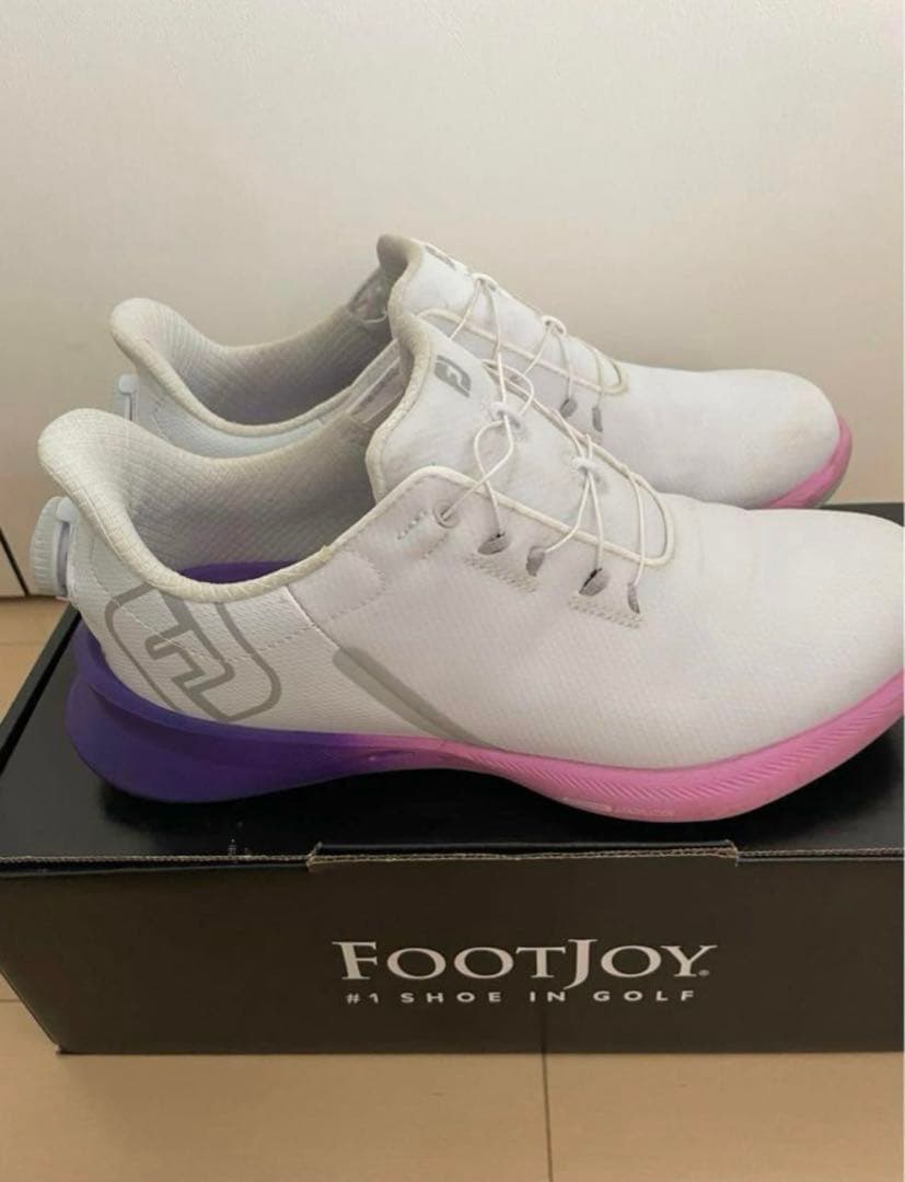 【お値下げ】Foot joy ゴルフシューズ フューエル　25cm
