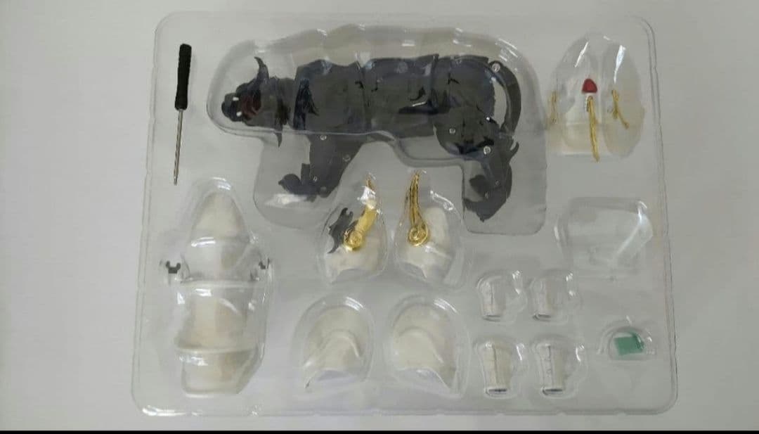 鎧伝サムライトルーパー 　輝皇帝烈火黒炎王　黑虎　可動　新品未使用