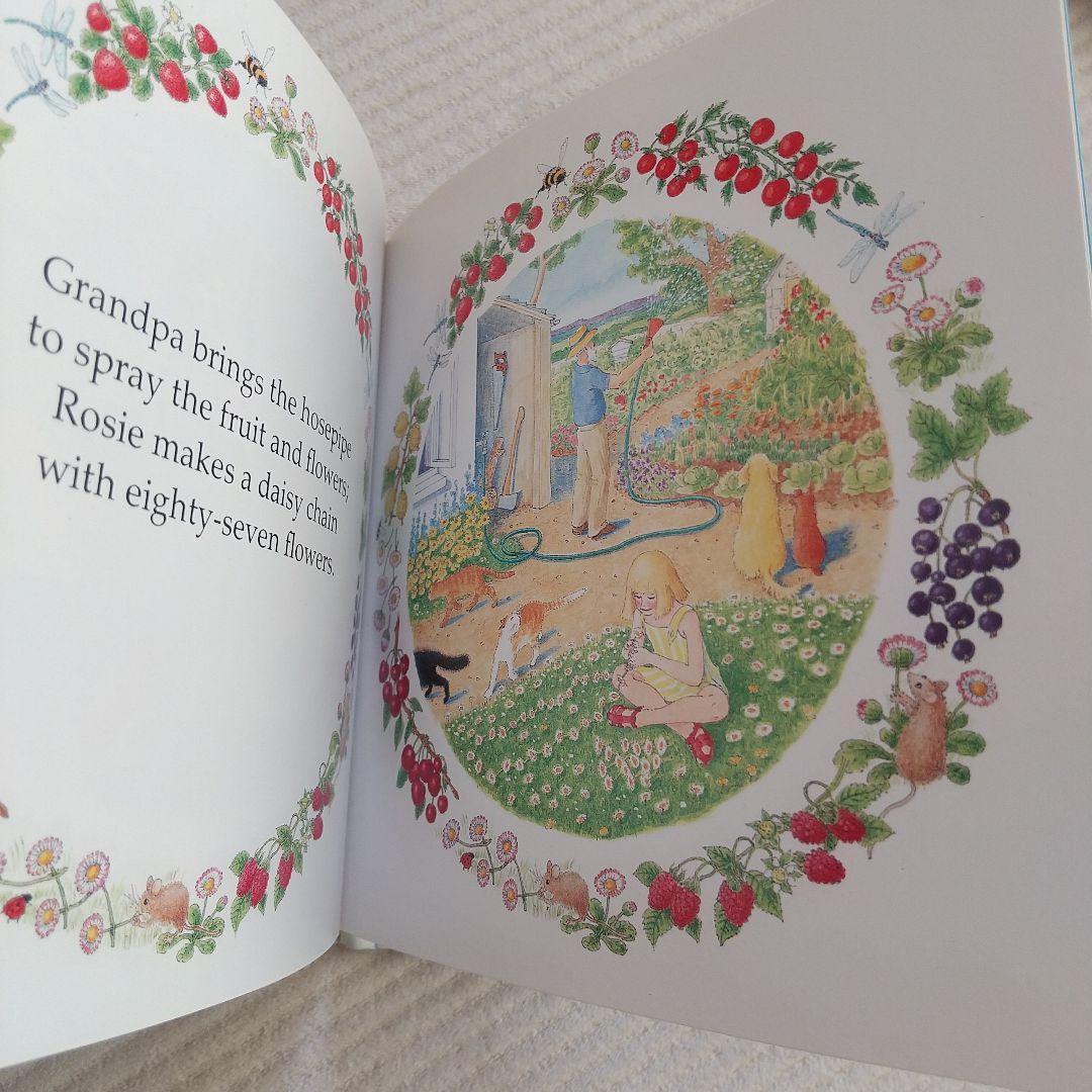 英国絵本　小さな家　春夏秋冬 prue berthon