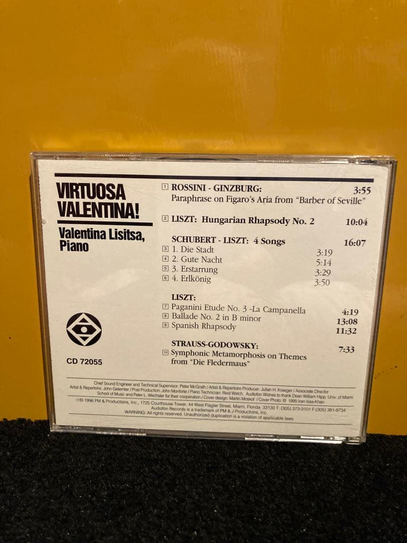 クラシック Virtuosa Valentina! Valentina Lisitsa