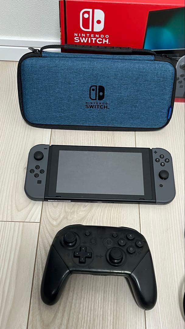 Switch本体+Proコン+モンハンRISE+SDカード他