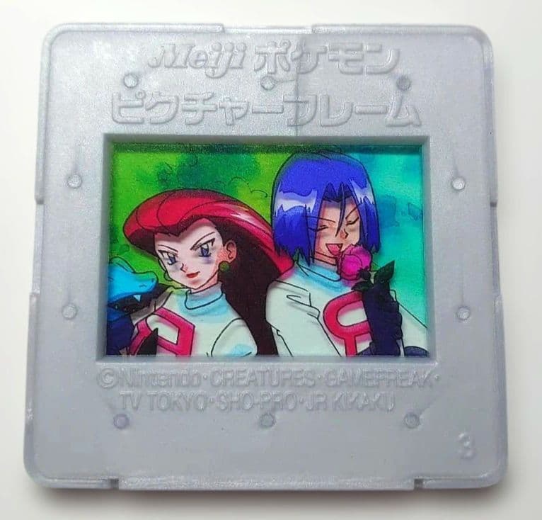 Meiji ポケモン ピクチャーフレーム　ムサシ　コジロウ