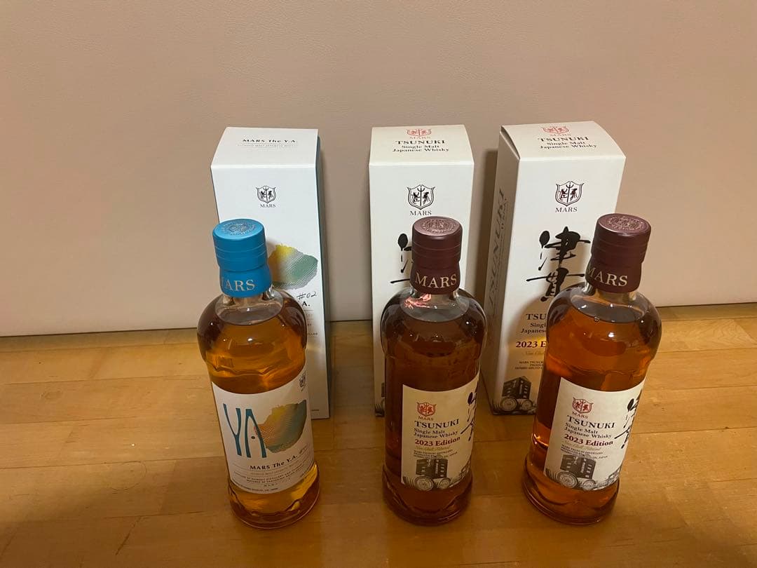 MARS the Y.A 02 津貫　2023 edition 3本 ウイスキー