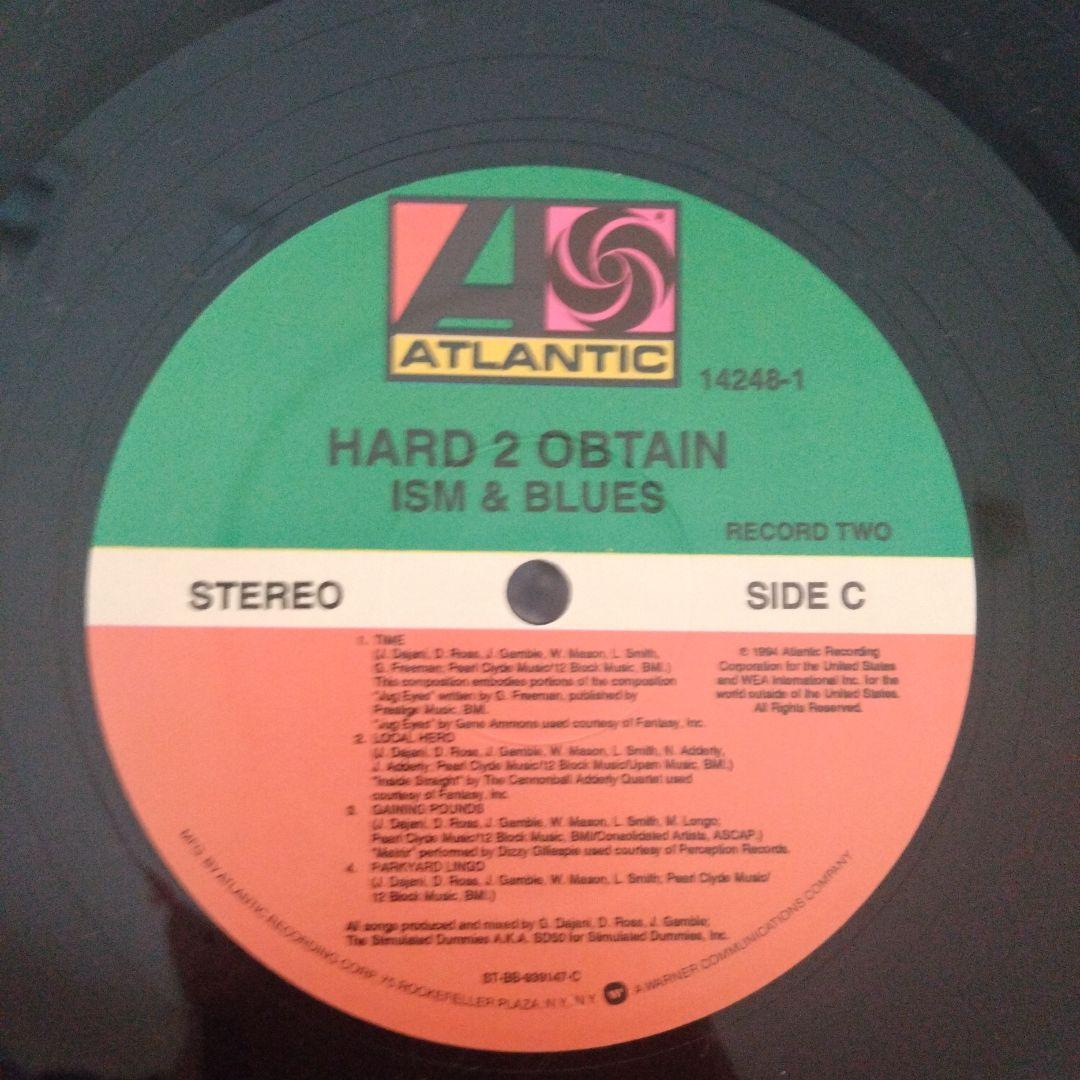 Hard 2 Obtain ism ＆ blues 2LP