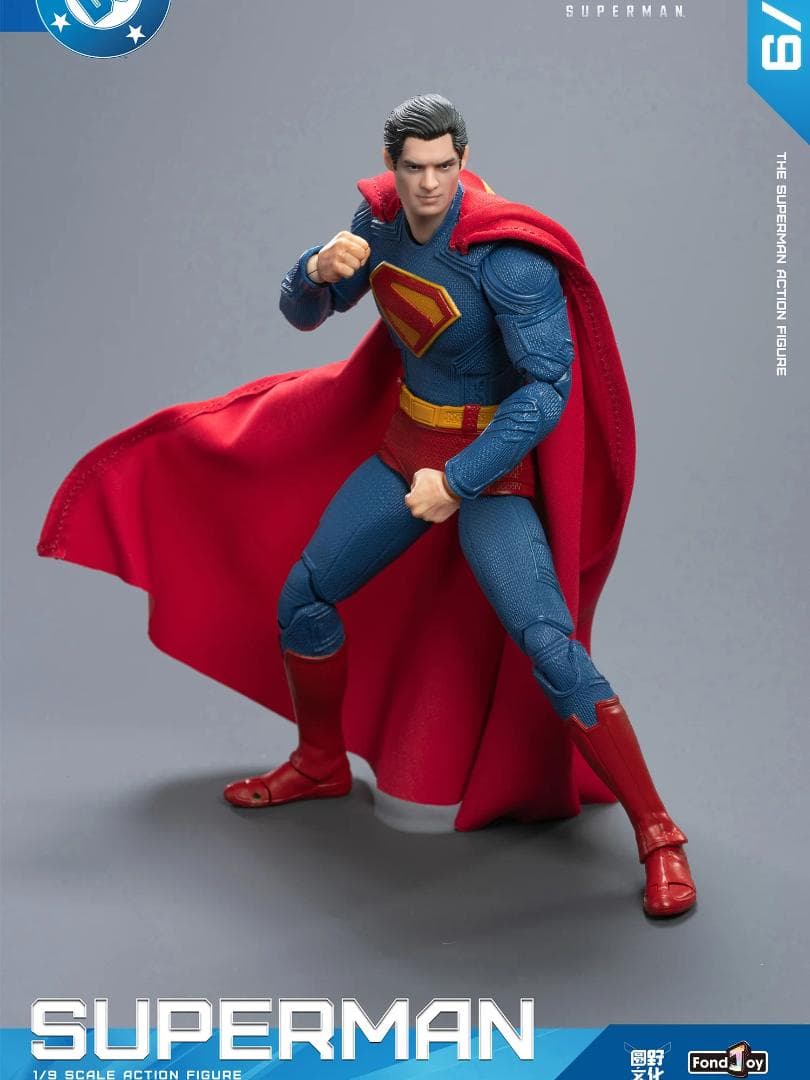 新品Fondjoyスーパーマン 2025 デラックス・ クリプト19cm