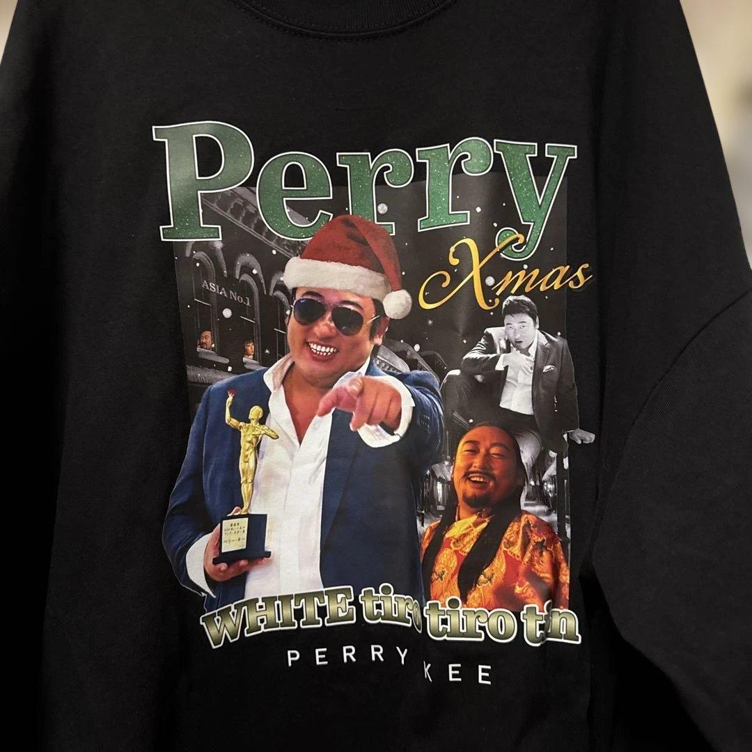 (*̑様 おまけ付き　ロバート秋山　ペリーキー　ブラック スウェット Lサイズ